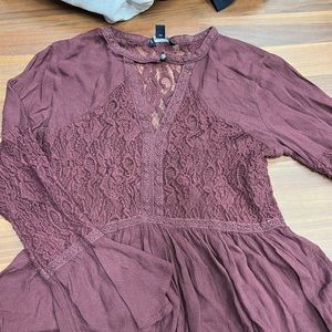 Long sleeve dressy top